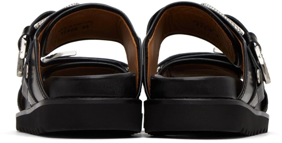 商品Toga Virilis|Black Polido Sandals,价格¥1130,第2张图片详细描述