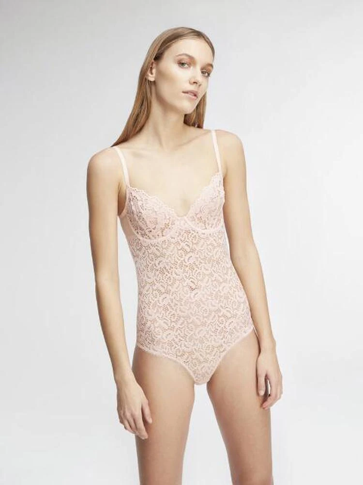 商品DKNY|蕾丝打底连体衣,价格¥219,第2张图片详细描述