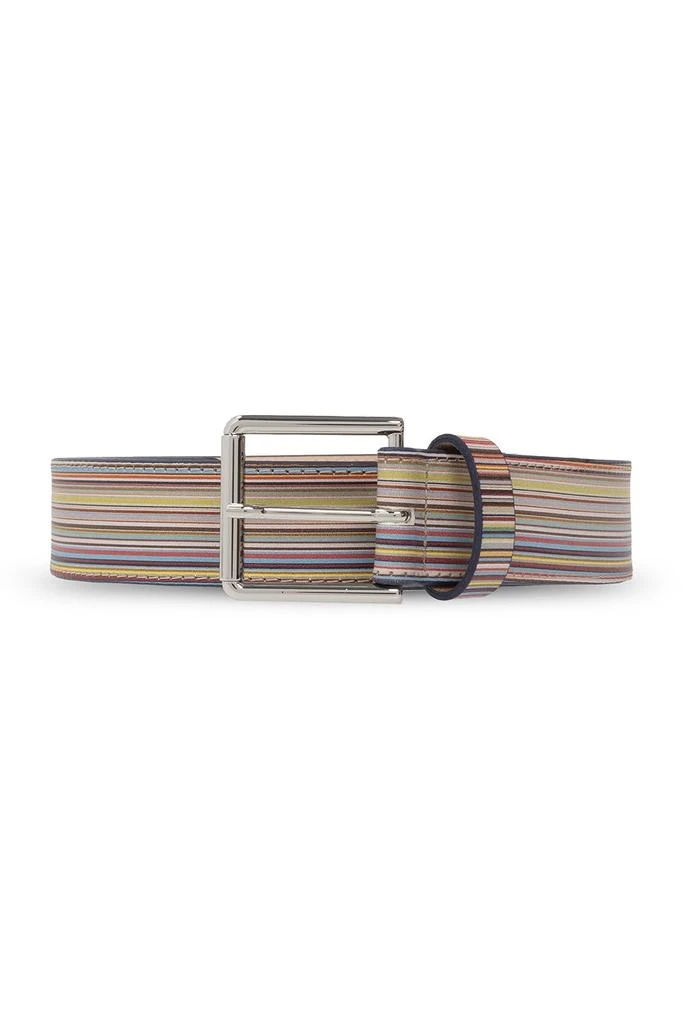 商品Paul Smith|Paul Smith Striped Buckle Fastened Belt,价格¥925,第1张图片