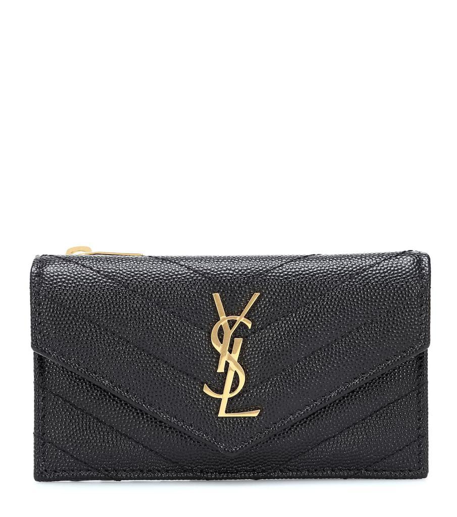 商品Yves Saint Laurent|Envelope Small leather wallet,价格¥2364,第1张图片