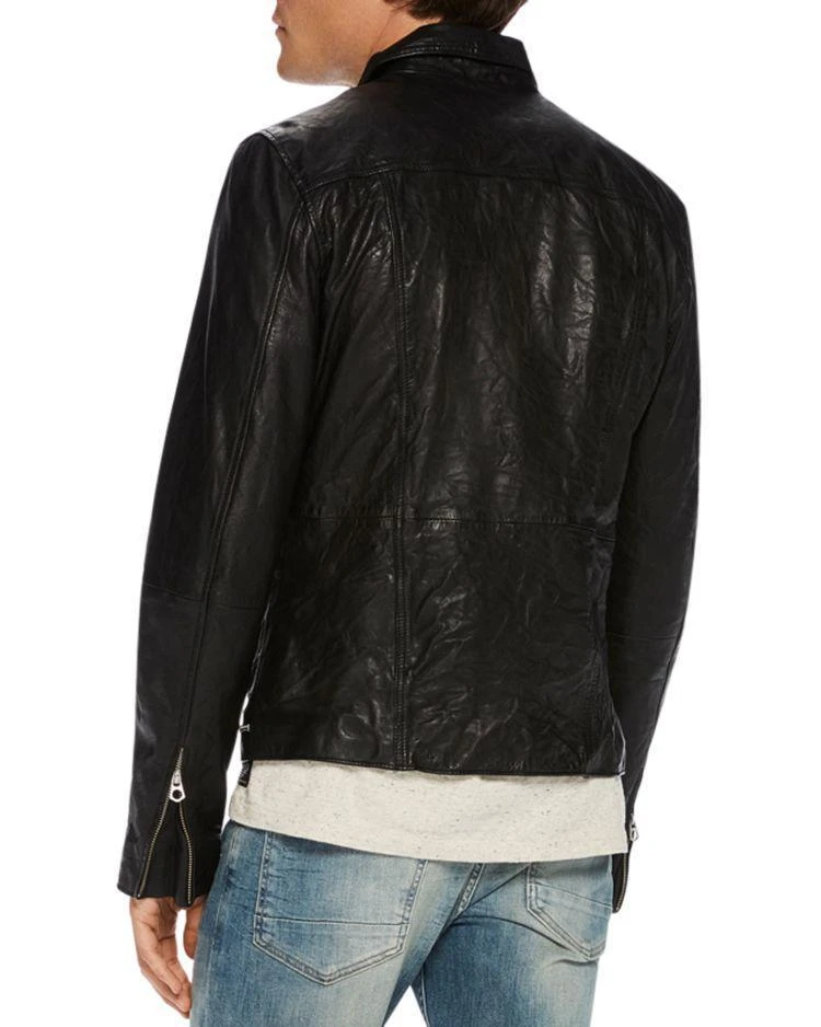 商品Scotch & Soda|Lightweight Washed Leather Jacket,价格¥1396,第2张图片详细描述