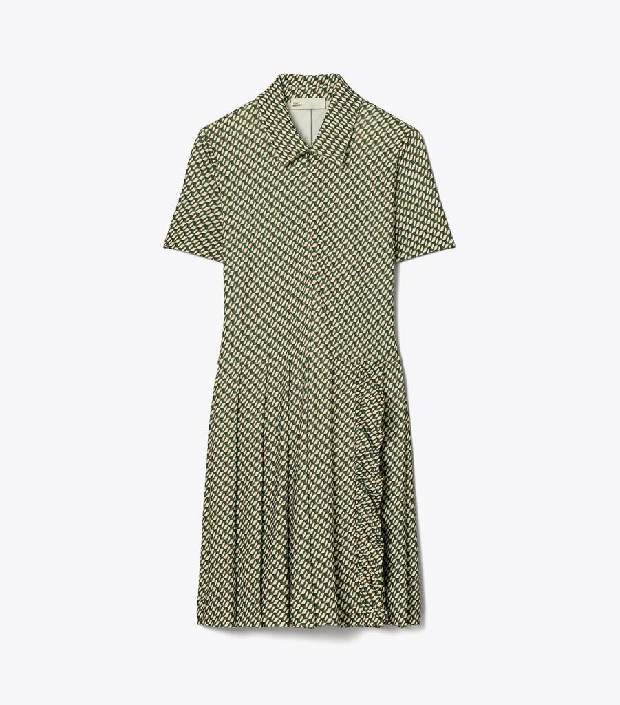 商品Tory Burch|Printed Pleated Zip-Front Golf Dress,价格¥1496,第1张图片