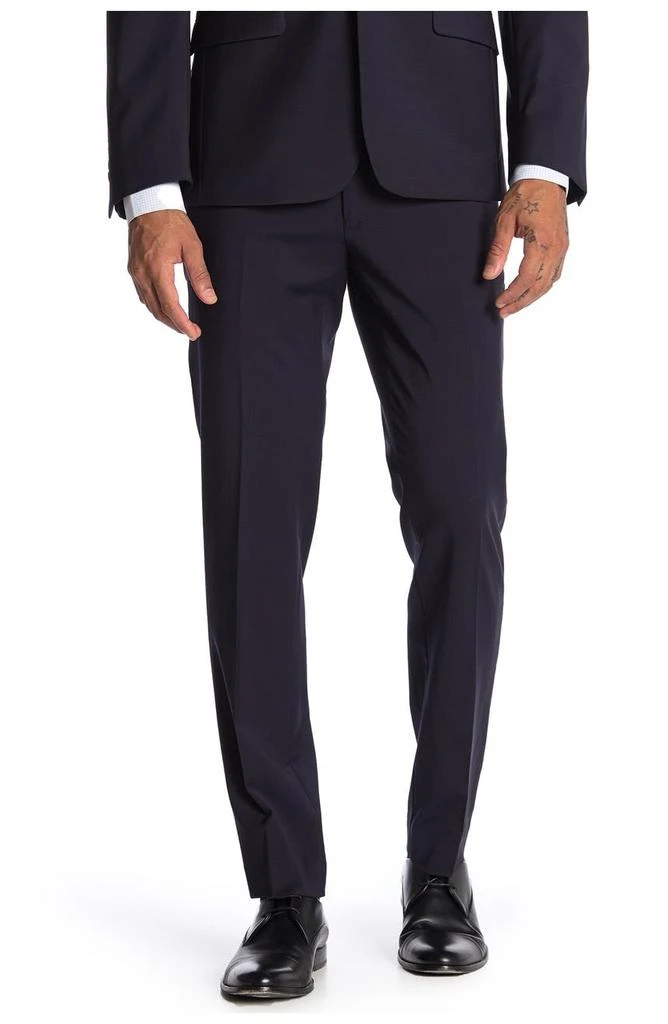 商品Calvin Klein|Plain Navy Skinny Fit Suit Separate Pants,价格¥676,第1张图片