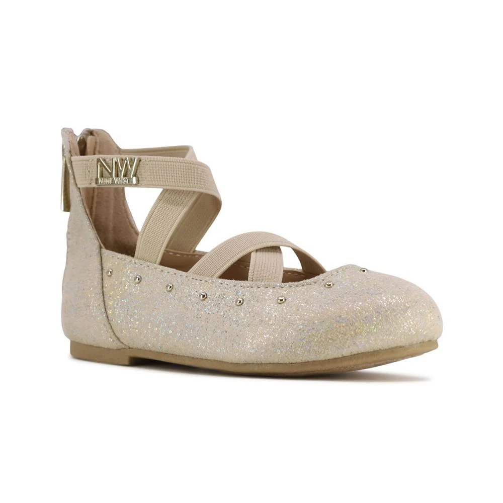 商品Nine West|Toddler Girls Bree Ballet Flat Shoes,价格¥171,第1张图片