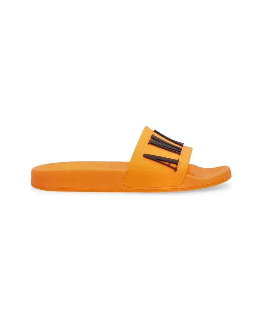 商品AMIRI|Logo Embossed Pool Slides,价格¥2200,第1张图片