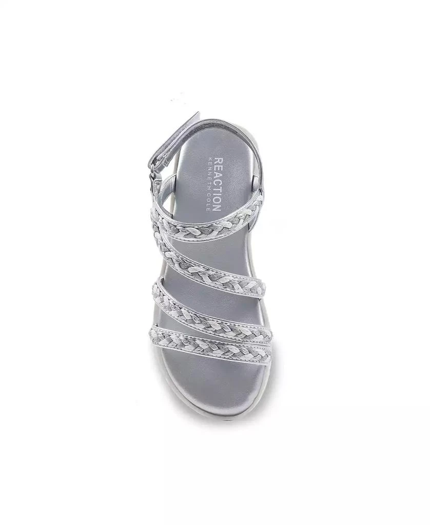 商品Kenneth Cole|Little and Big Girls Lotus Rina Gladiator Sandals,价格¥192,第5张图片详细描述
