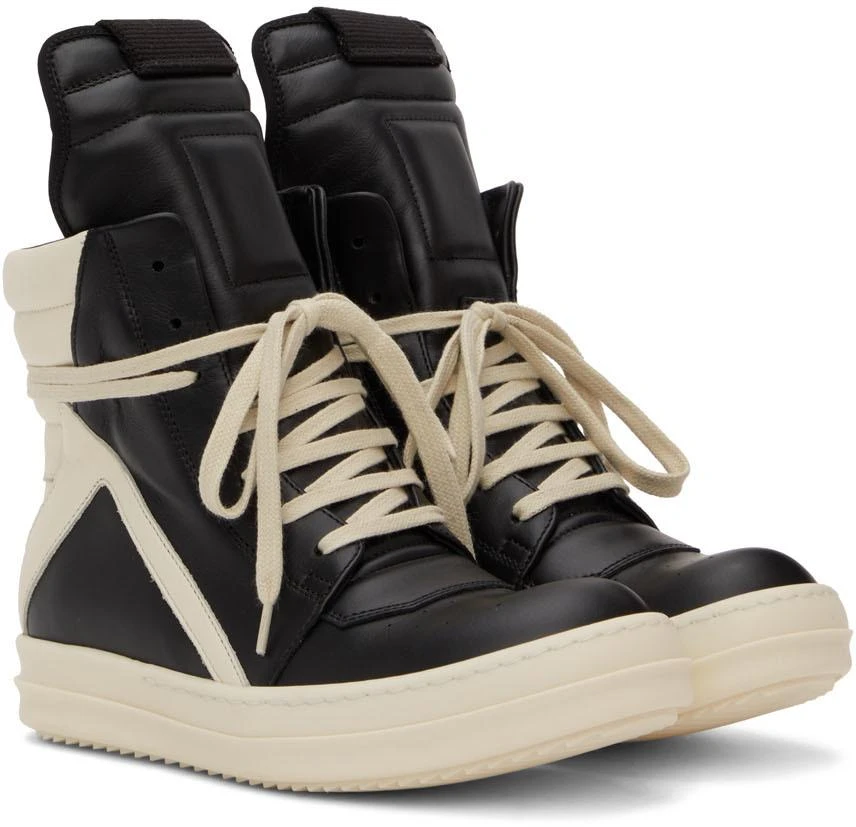 商品Rick Owens|黑色 Geobasket 高帮运动鞋,价格¥10354,第4张图片详细描述