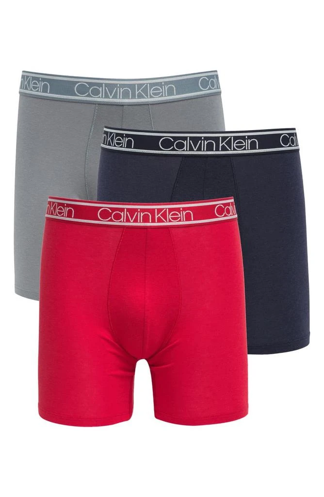 商品Calvin Klein|男款平角内裤  3条装,价格¥164,第1张图片