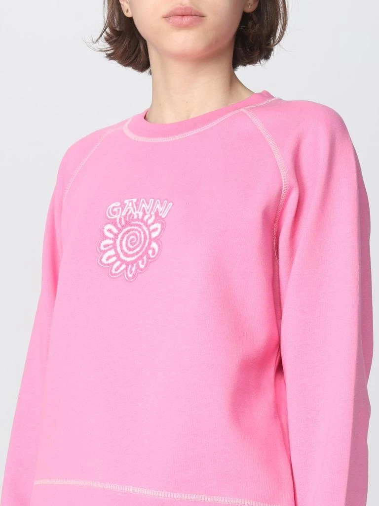 商品Ganni|Ganni sweatshirt in cotton,价格¥870,第4张图片详细描述