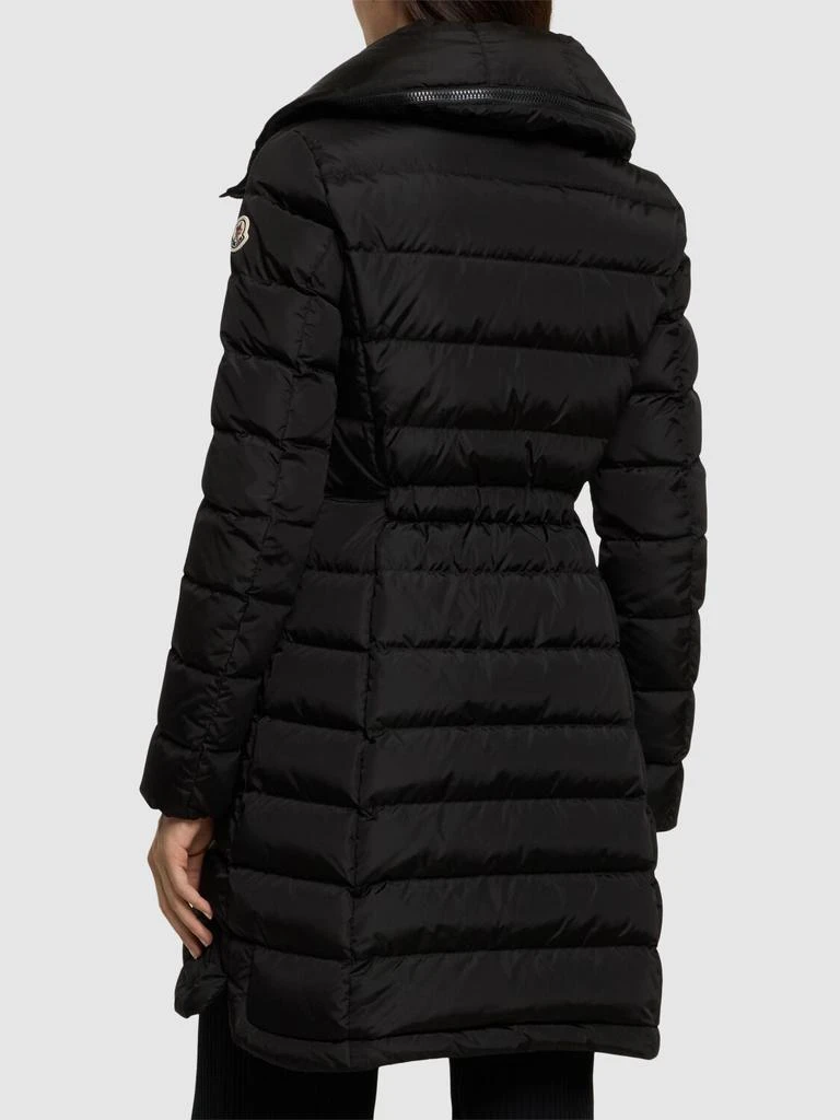 商品Moncler|Flammette Nylon Long Down Jacket,价格¥15927,第2张图片详细描述