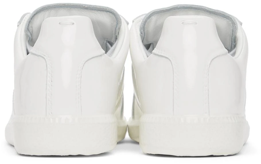 商品MAISON MARGIELA|White Rubber Replica Low Sneakers,价格¥3419,第4张图片详细描述