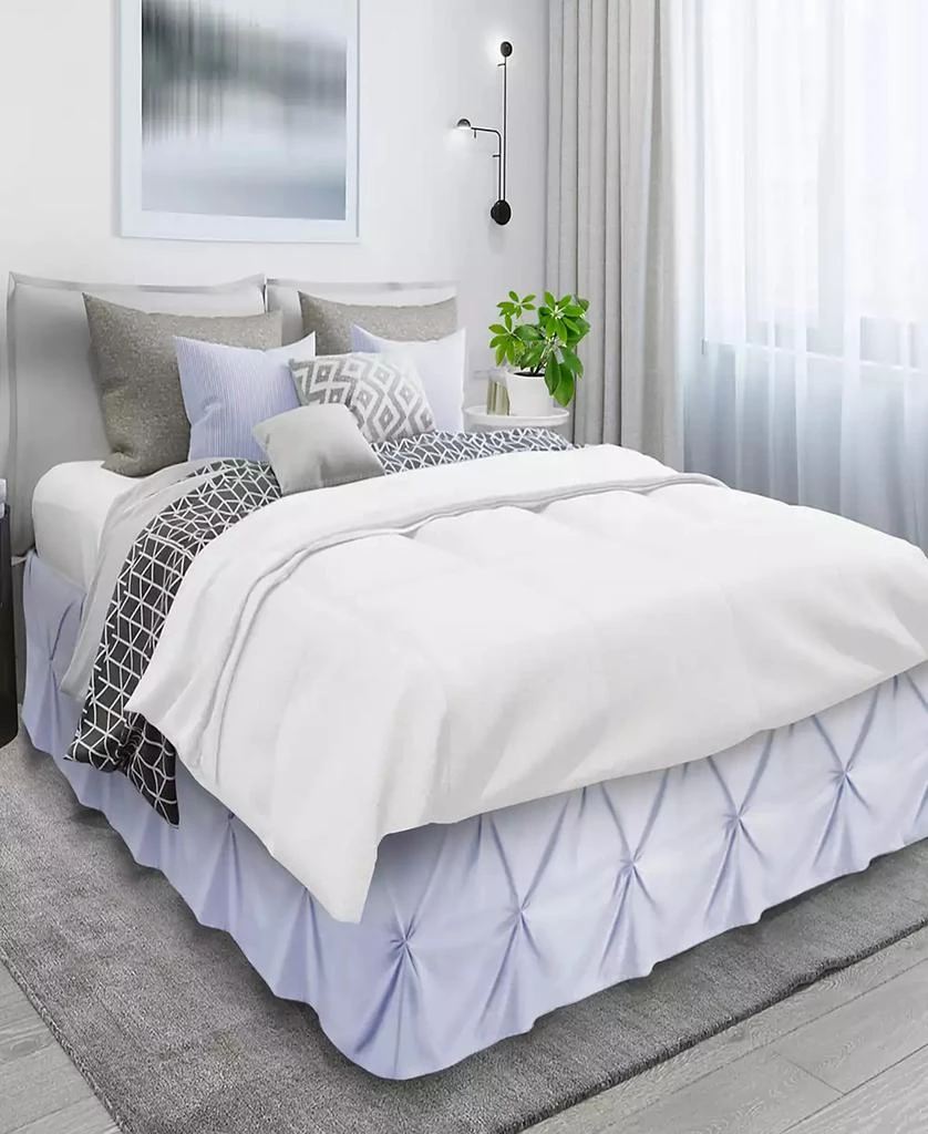 商品Nestl|Bedding 14" Tailored Pinch Pleated Bedskirt, Queen,价格¥91,第2张图片详细描述