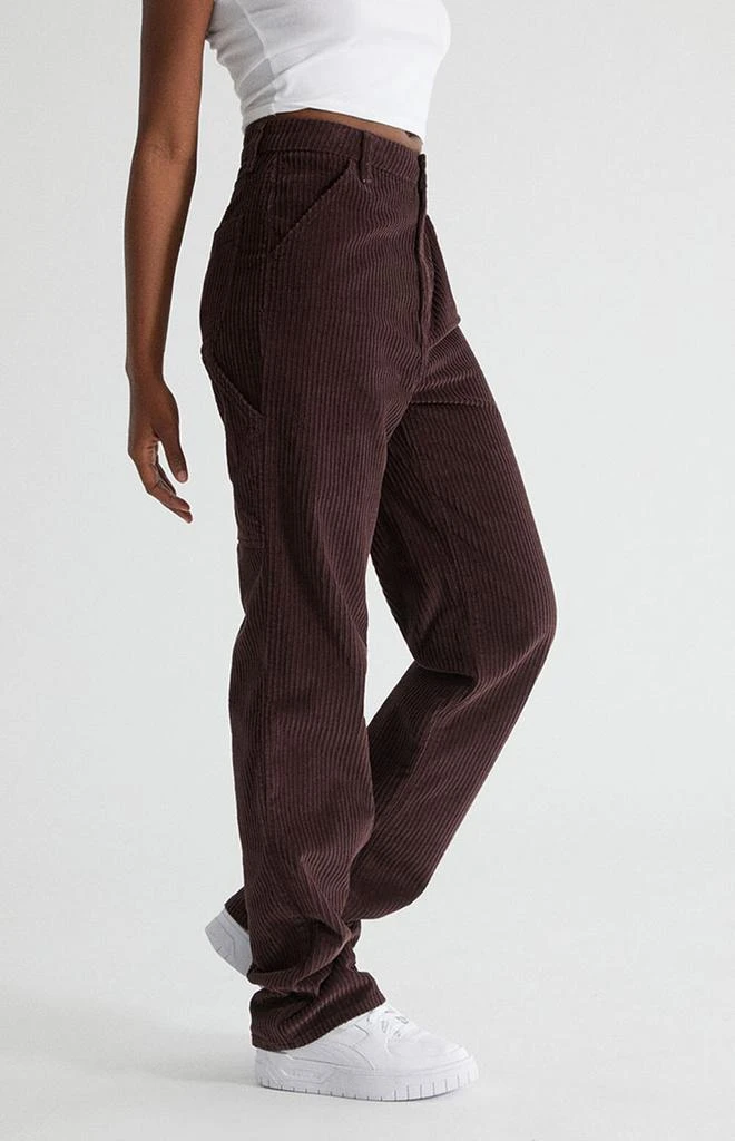 商品PacSun|Brown Corduroy Carpenter Pants,价格¥310,第3张图片详细描述