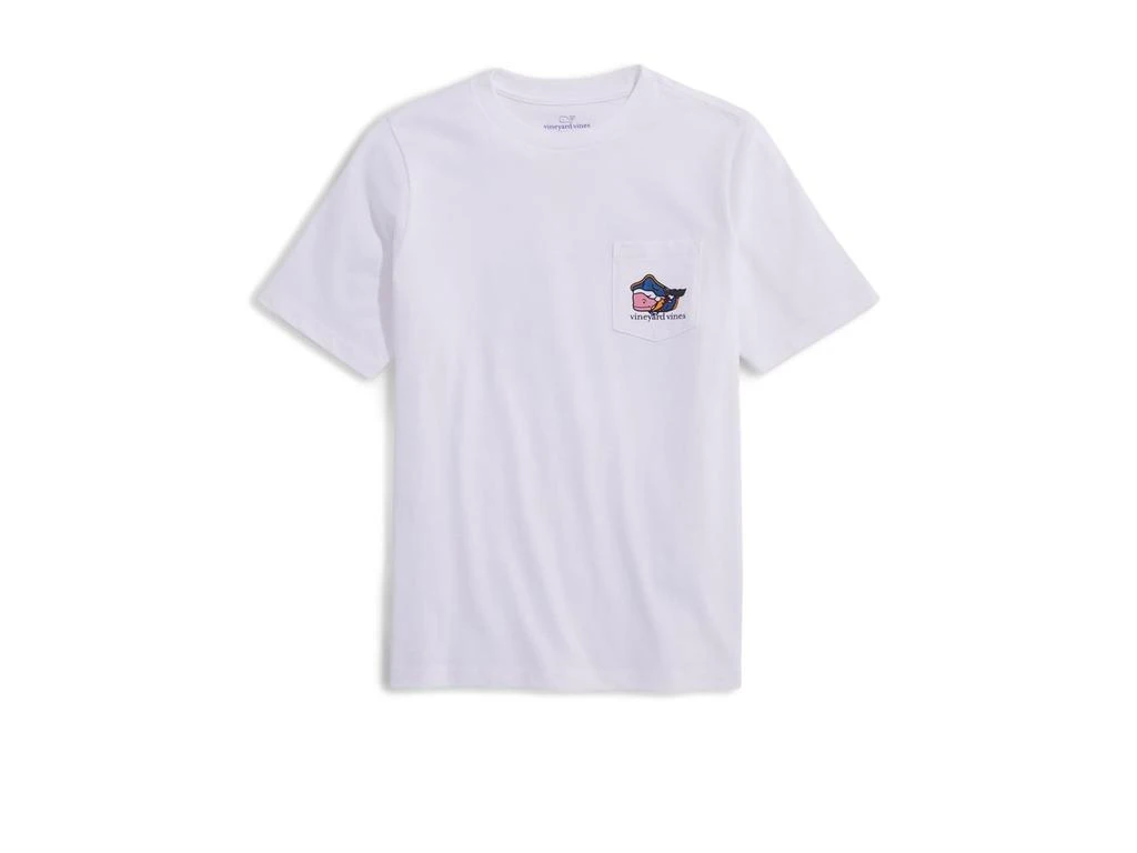 商品Vineyard Vines|GW Whale Short-Sleeve Pocket Tee (Toddler/Little Kids/Big Kids),价格¥206,第1张图片