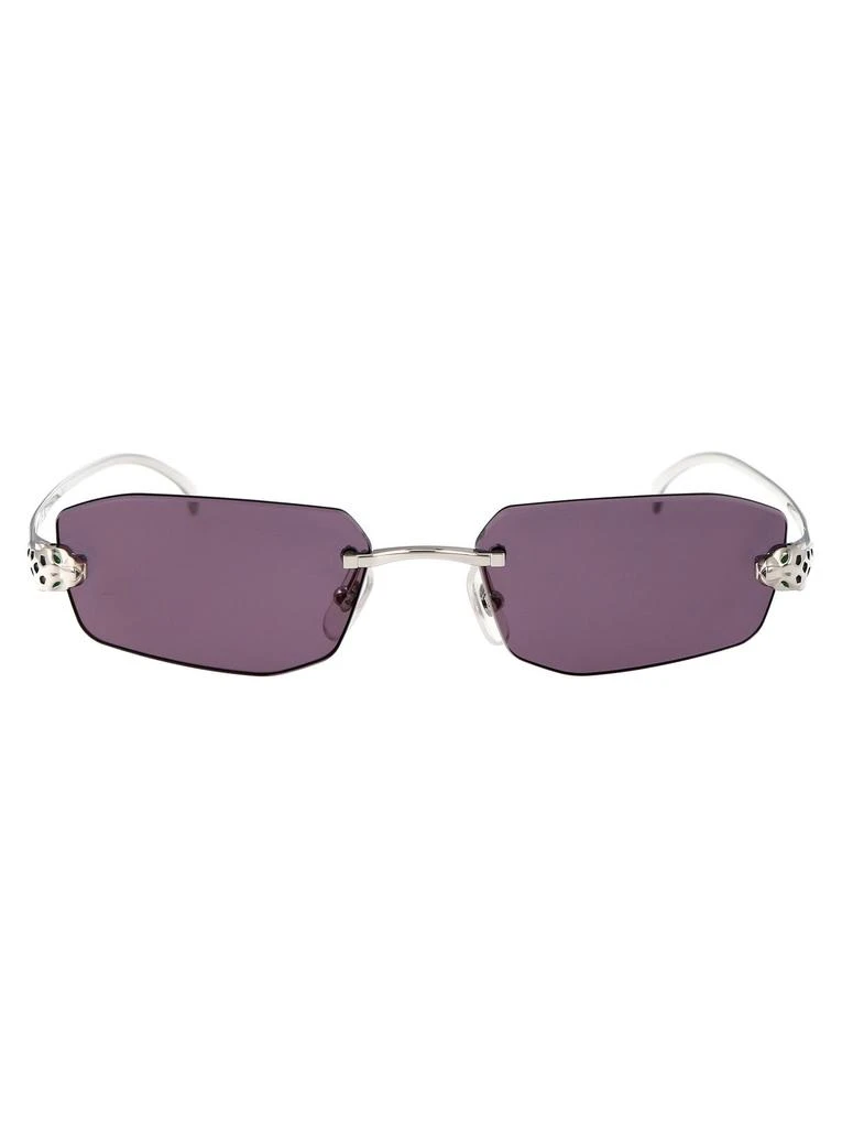 商品Cartier|Cartier Geometric Frame Sunglasses,价格¥9690,第1张图片