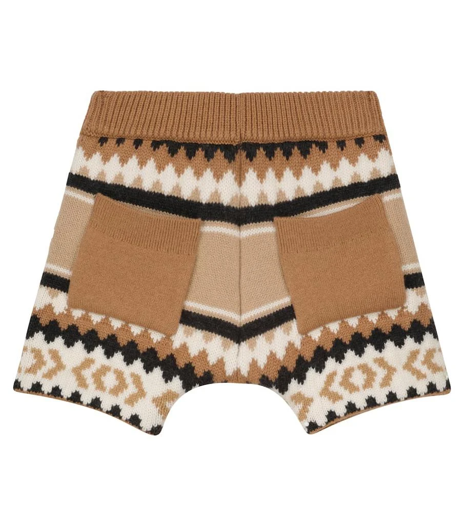 商品Burberry|Baby羊毛混纺短裤,价格¥1535,第2张图片详细描述