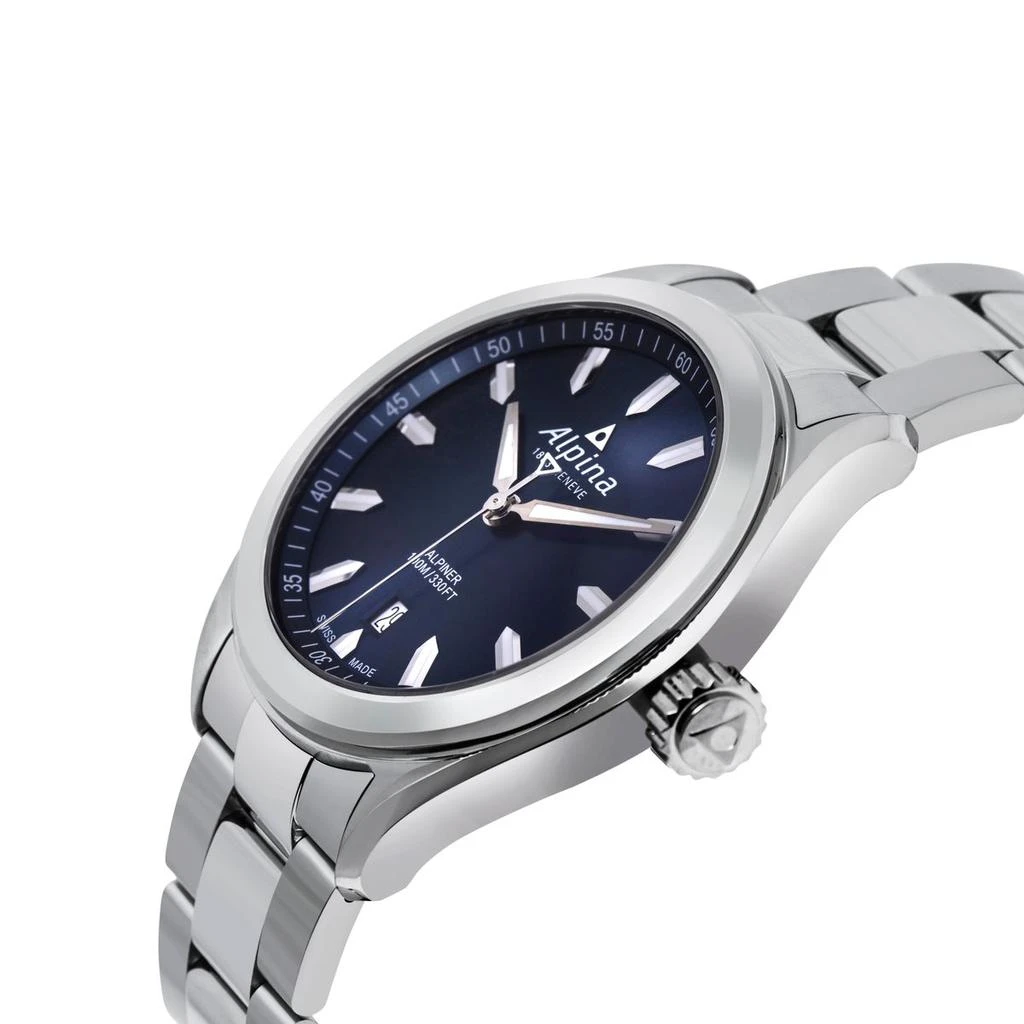 商品Alpina|Alpina Alpiner Blue Dial Stainless Steel Quartz Men's Watch AL-240NS4E6B,价格¥2027,第2张图片详细描述