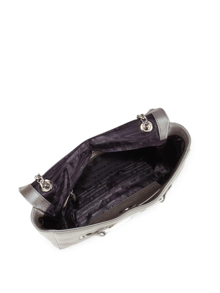 商品Moschino|Textured Leather Shoulder Bag,价格¥1573,第2张图片详细描述
