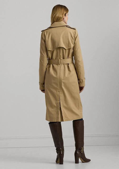 商品Ralph Lauren|Water Repellent Belted Twill Trench Coat,价格¥2177,第3张图片详细描述