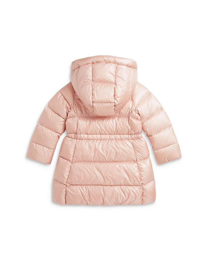 商品Ralph Lauren|Girls' Metallic Down Hooded Long Jacket - Little Kid, Big Kid,价格¥1854,第2张图片详细描述