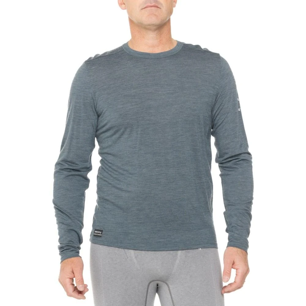 商品Saucony|Saucony Peregrine T-Shirt - Merino Wool, Long Sleeve,价格¥244,第1张图片
