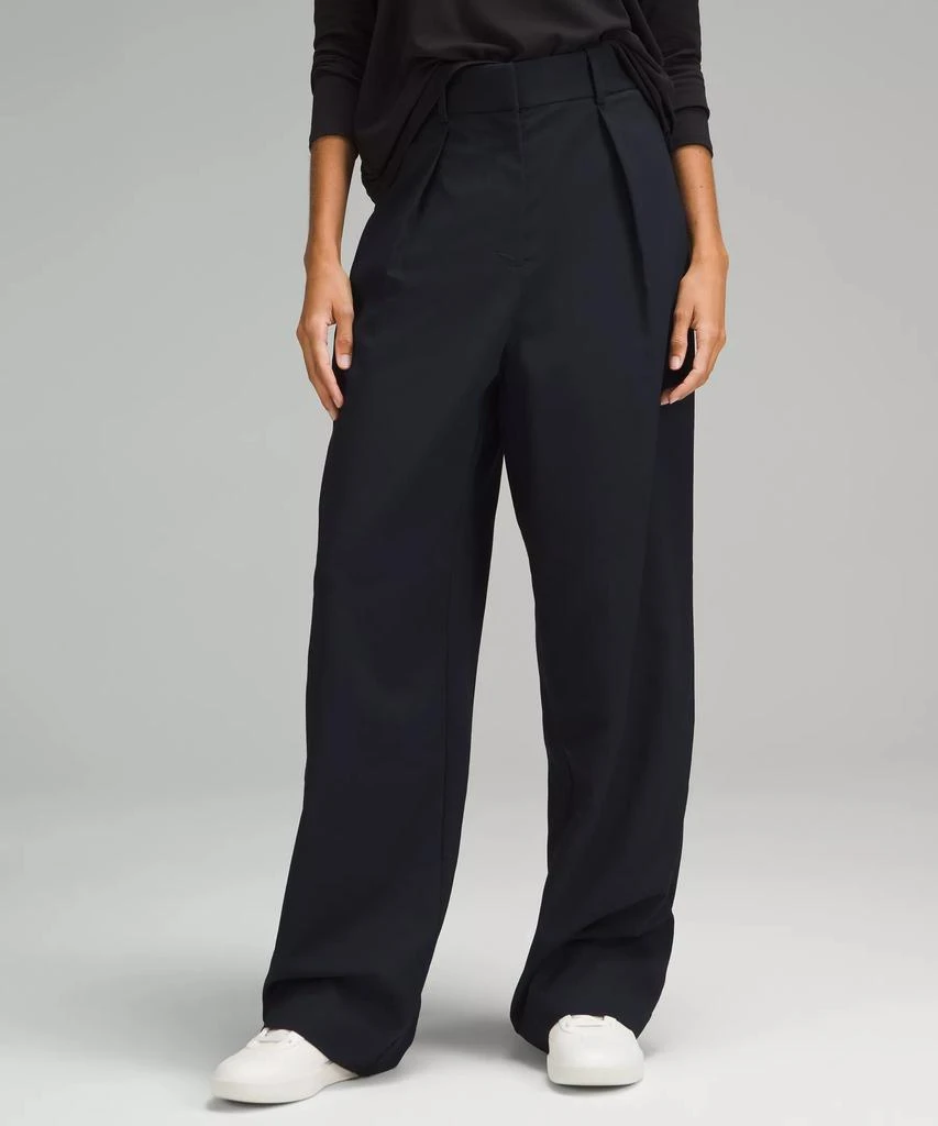 Pleat-Front High-Rise Trouser *Regular 商品