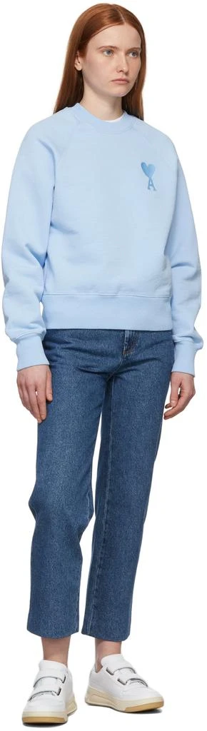 商品AMI|Blue Ami de Cœur Sweatshirt,价格¥844,第4张图片详细描述