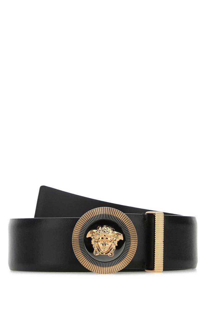 商品Versace|Versace Medusa Plaque Buckle Belt,价格¥2436-¥3337,第1张图片