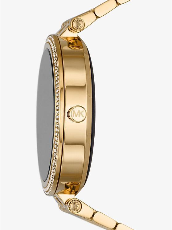 商品Michael Kors|Gen 5E Darci Pavé Gold-Tone Smartwatch,价格¥2632,第4张图片详细描述