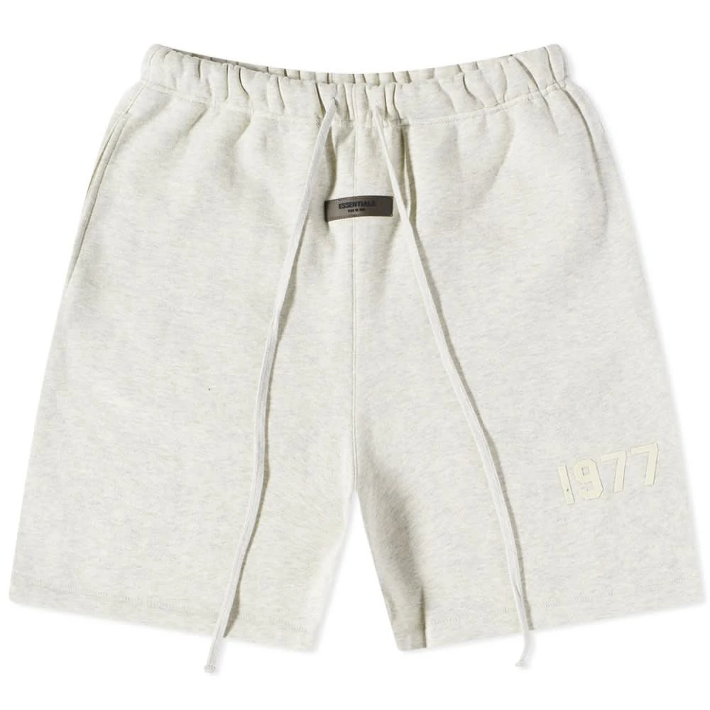 商品Essentials|Fear of God ESSENTIALS 1977 Sweat Short - Light Oatmeal,价格¥547,第1张图片