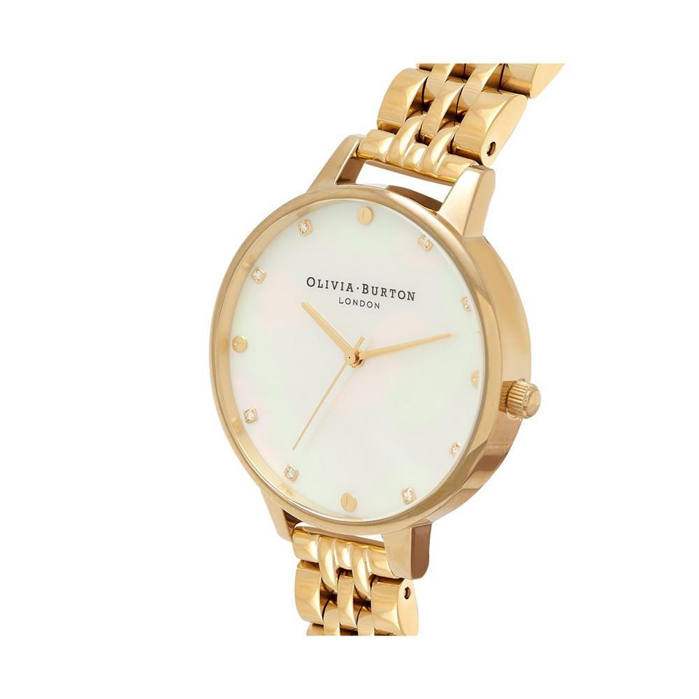 商品Olivia Burton|Women's Timeless Classics Gold-tone Bracelet Watch 38mm,价格¥822,第4张图片详细描述