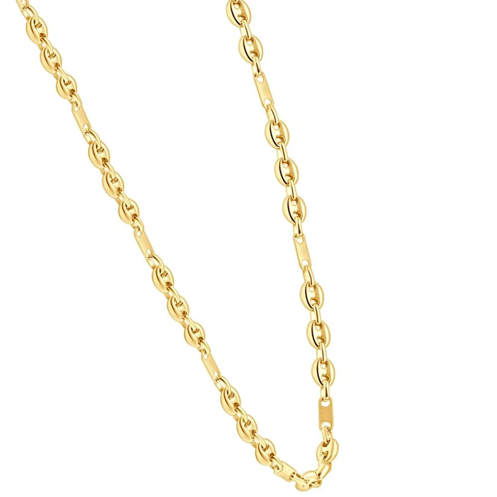 商品Pompeii3|14k Yellow Gold Women's 22" Marine Chain Necklace 14.2 Grams 5.5mm Thick,价格¥14327,第2张图片详细描述