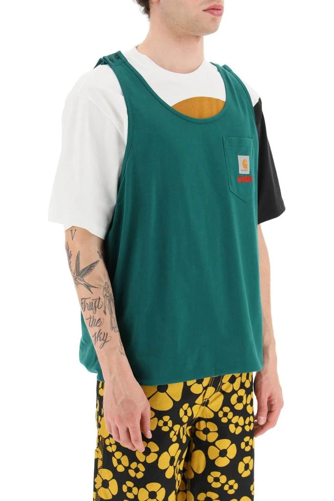 商品Marni|t-shirt with sewn-in tank top,价格¥964,第2张图片详细描述