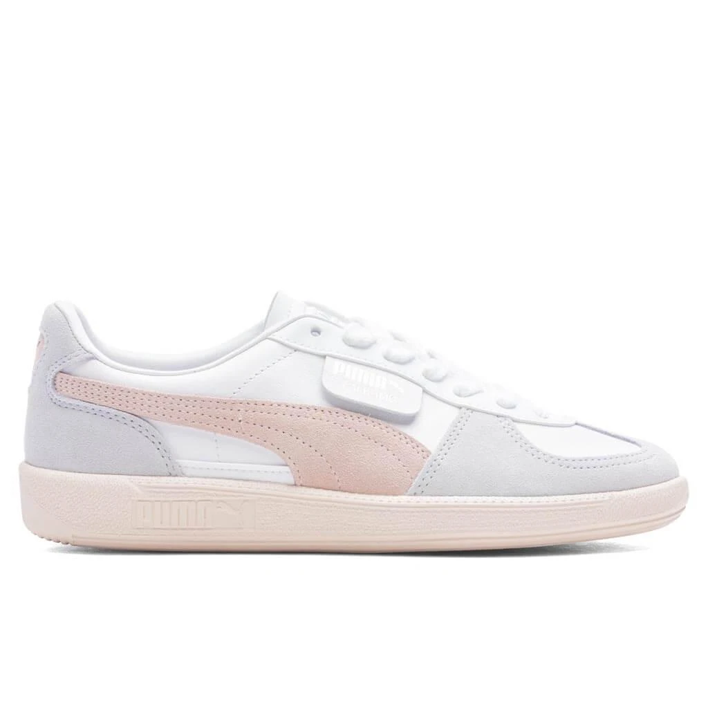 商品Puma|Women's Palermo LTH - White/Rosebay/Almond,价格¥484,第1张图片