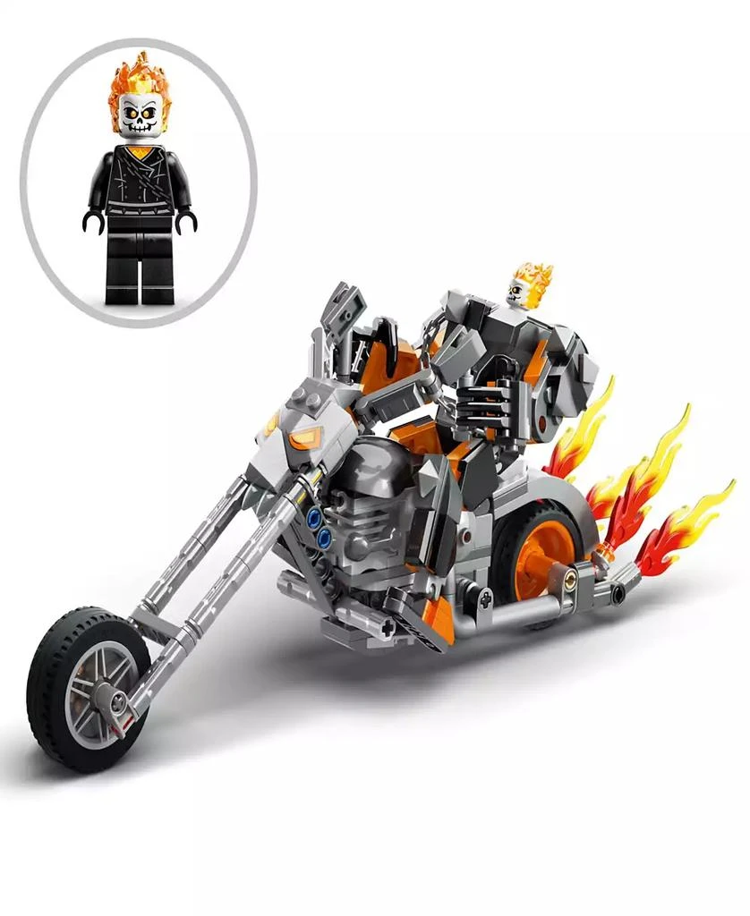商品LEGO|Super Heroes Marvel Ghost Rider Mech & Bike 76245 Toy Building Set with Ghost Rider Minifigure,价格¥261,第3张图片详细描述