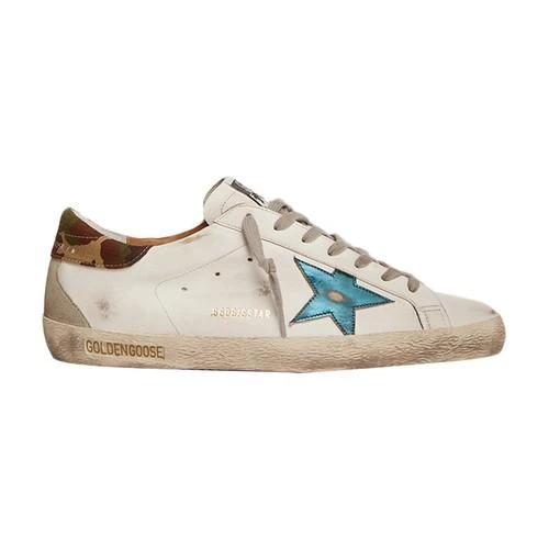 商品Golden Goose|包税【预售7天发货】 GOLDEN GOOSE 23秋冬 男士 休闲运动鞋 Super-Star Classic 运动鞋 GOGJZ4FCWHT,价格¥4659,第1张图片