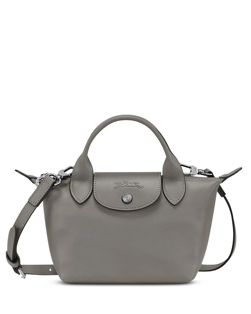 商品Longchamp|Le Pliage Xtra Top Handle XS Leather Crossbody,价格¥3839,第1张图片