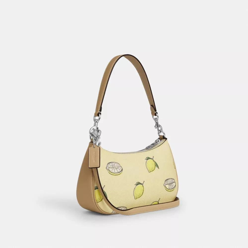 商品Coach|Teri Shoulder Bag With Lemon Print,价格¥1632,第4张图片详细描述
