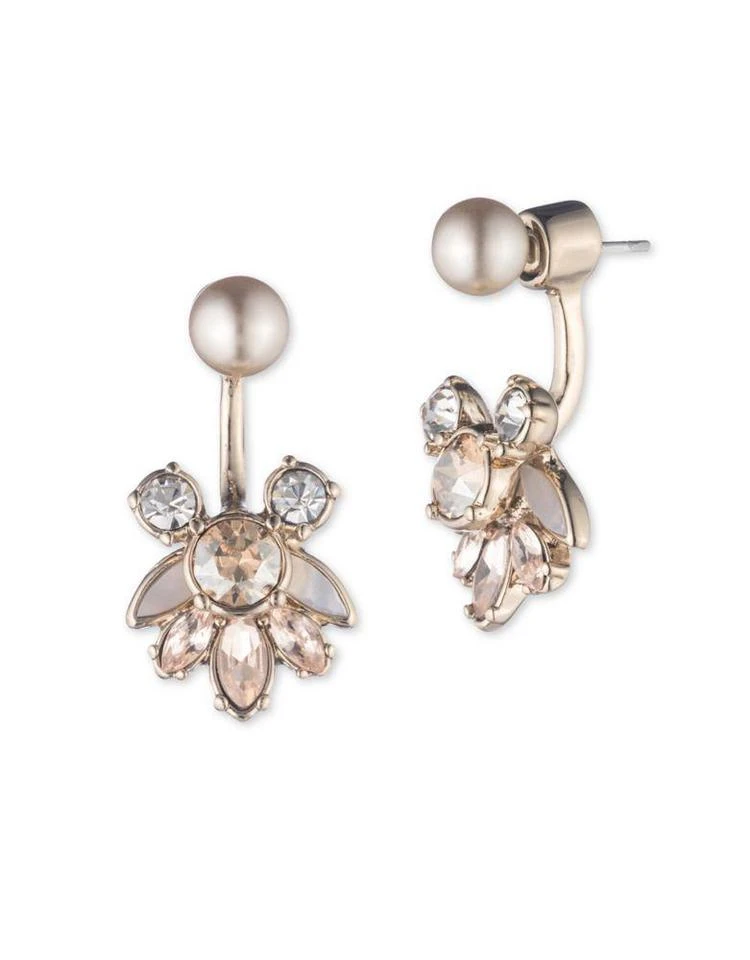 商品Givenchy|Simulated Faux Pearl and Crystal Floater Earrings,价格¥340,第1张图片