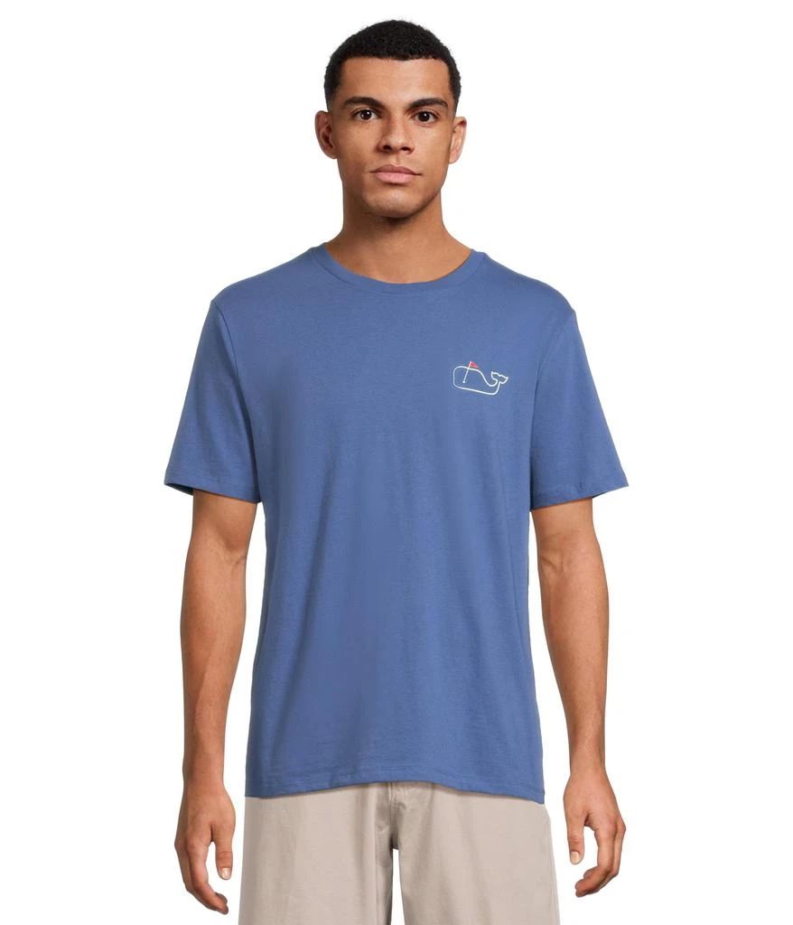商品Vineyard Vines|Golf Flag Short-sleeve Tee,价格¥376,第1张图片