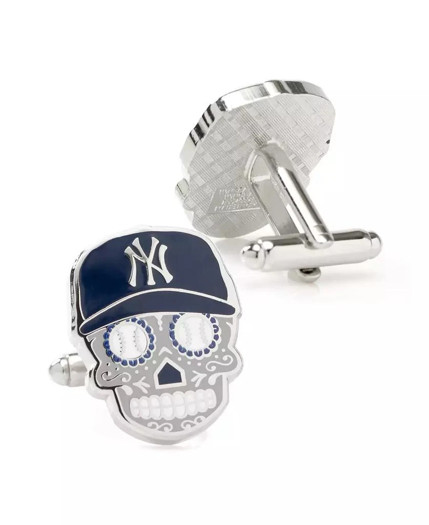 商品MLB|Men's New York Yankees Sugar Skull Cufflinks,价格¥577,第2张图片详细描述