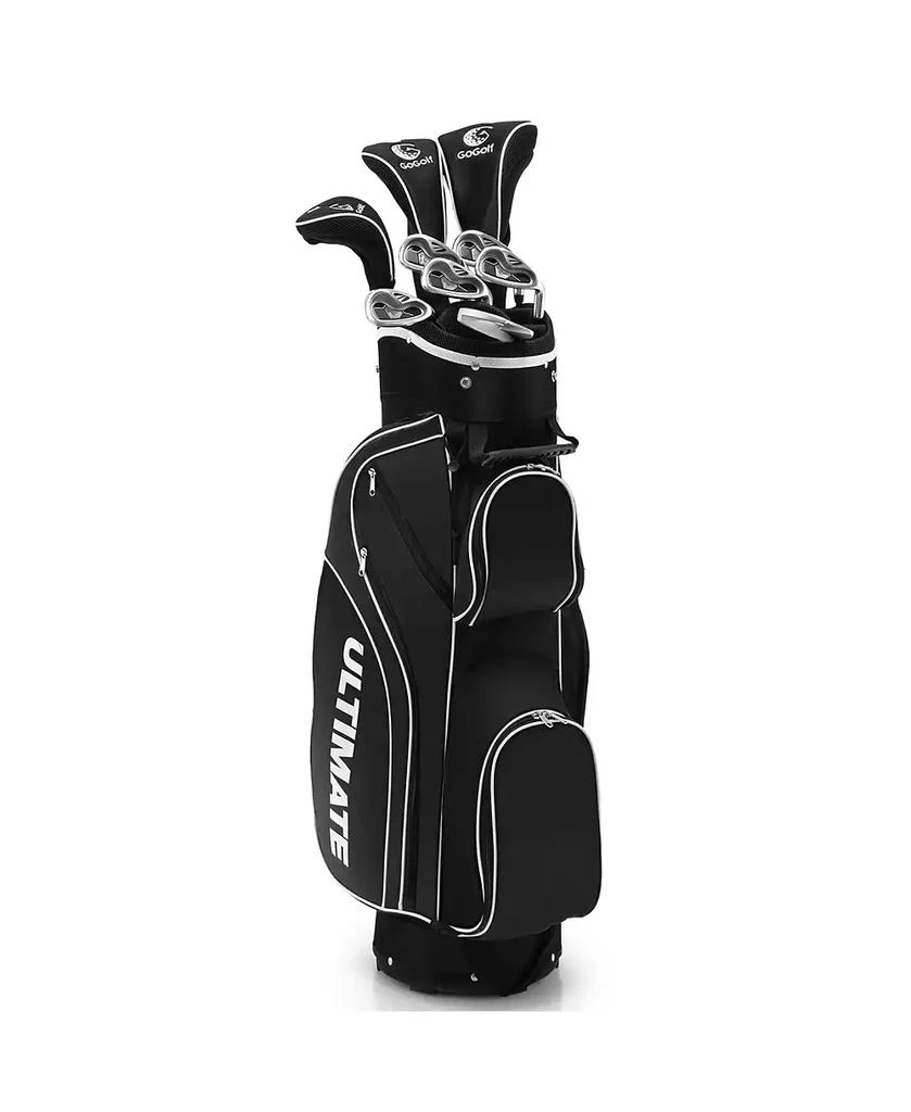 商品Costway|Ladies Womens Complete Golf Clubs Set 10 Pieces Includes Alloy Driver,价格¥1637,第1张图片