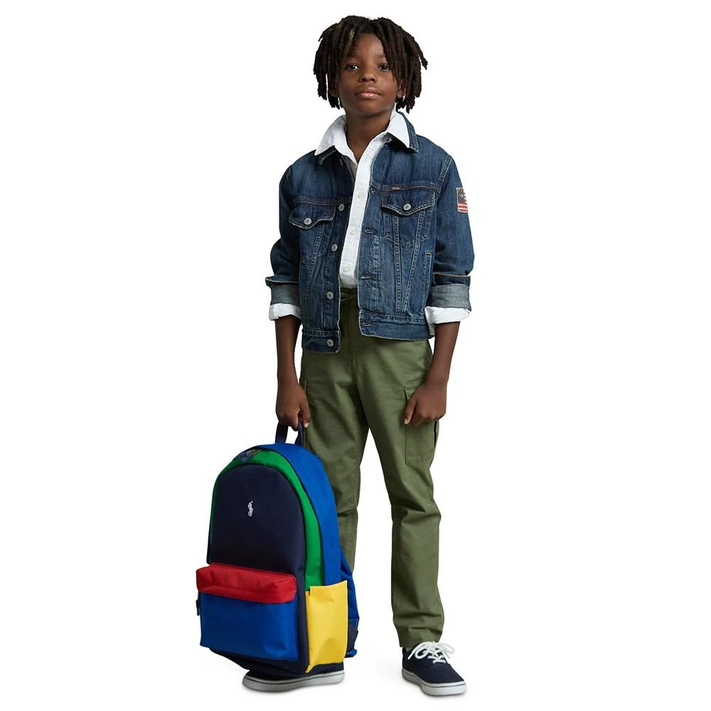商品Ralph Lauren|Boys And Girls Color Backpack,价格¥502,第4张图片详细描述