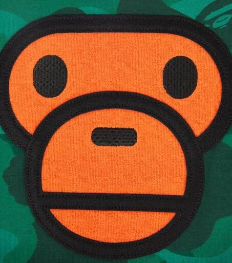 商品BAPE Kids|Baby camouflage-printed bib,价格¥250,第2张图片详细描述
