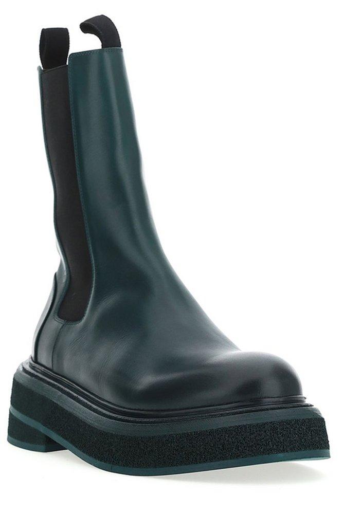 Marsèll Almond Toe Chelsea Boots商品第1张图片规格展示