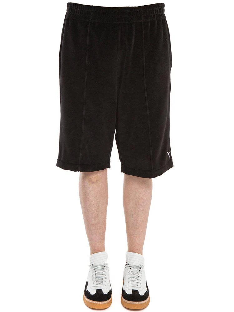 商品Alexander Wang|Alexander Wang Chenille Logo Embroidered Cargo Shorts,价格¥1405,第1张图片