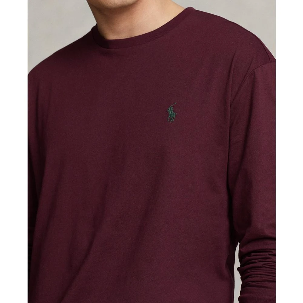 商品Ralph Lauren|男款经典版型平纹针织长袖 T 恤,价格¥299,第3张图片详细描述