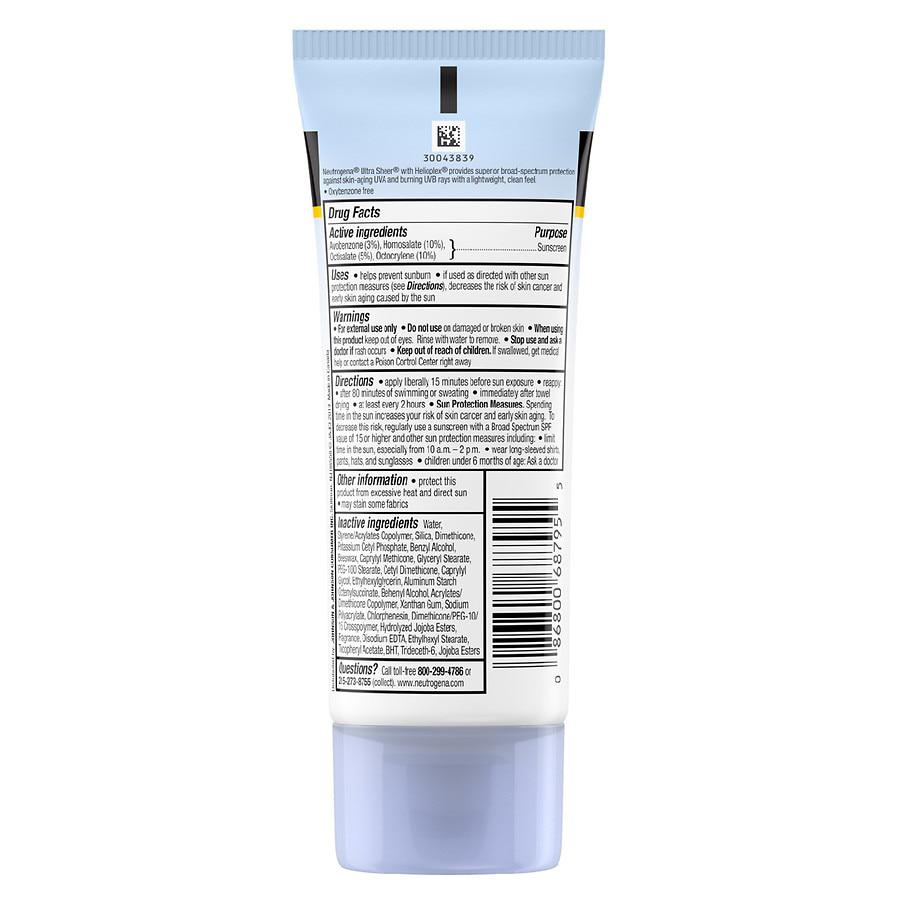 Ultra Sheer Dry-Touch SPF 45 Sunscreen Lotion商品第2张图片规格展示