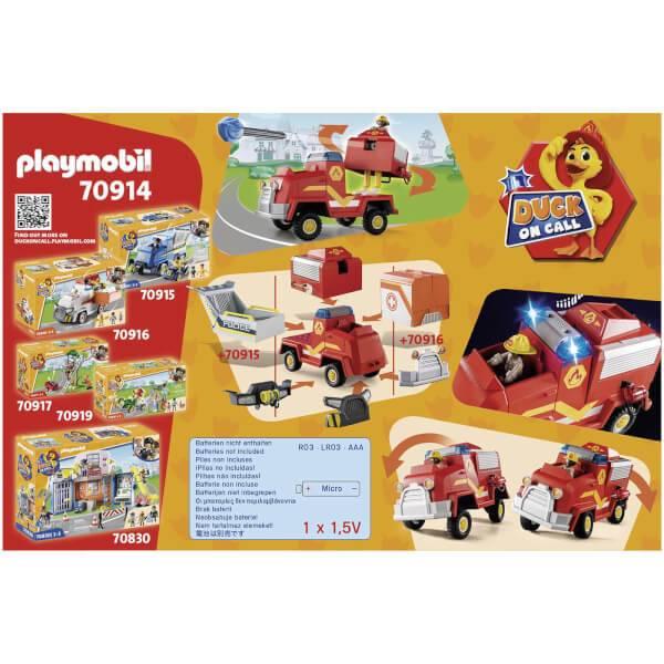 Playmobil D.O.C.- Fire Brigade Emergency Vehicle (70914)商品第8张图片规格展示