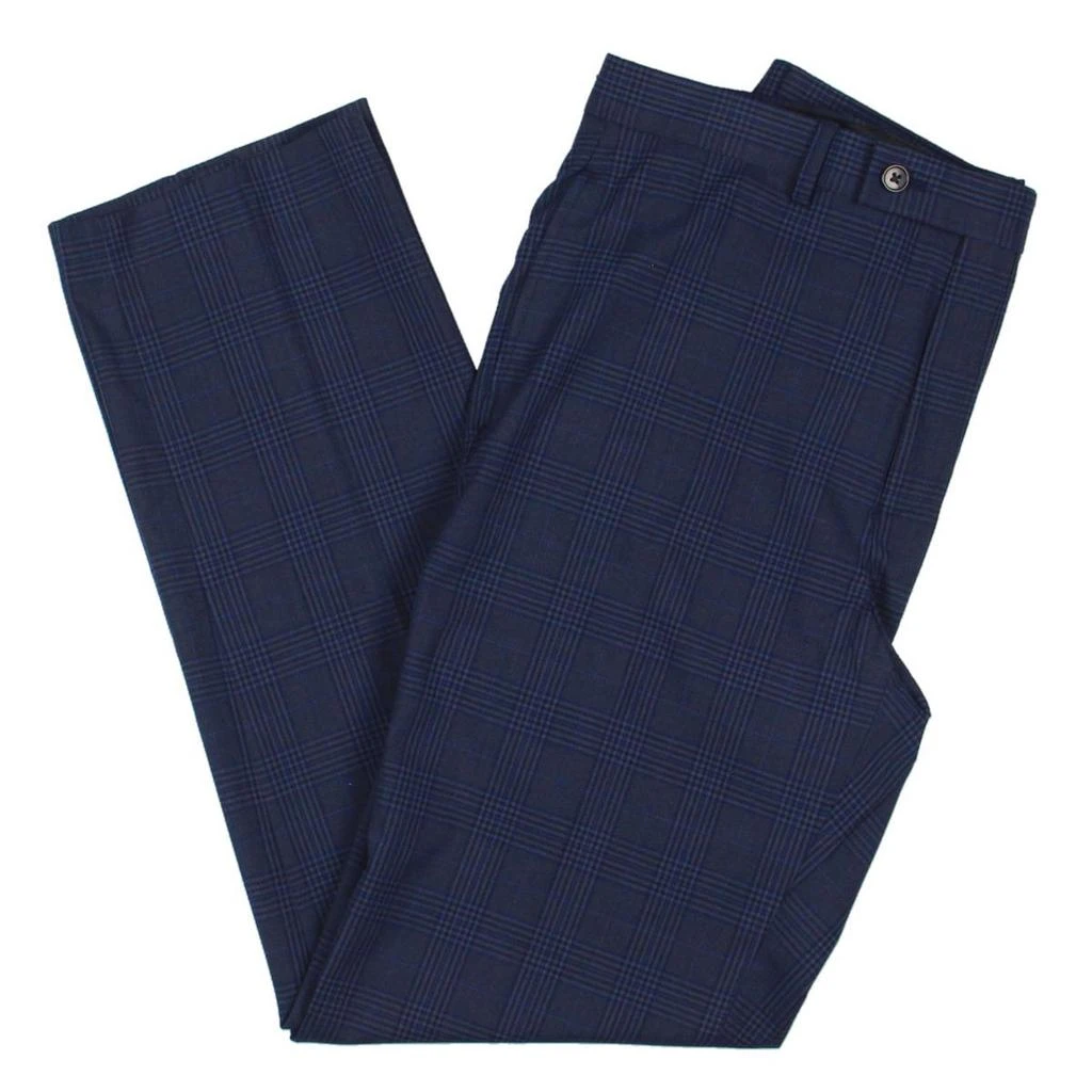 商品Ralph Lauren|Lauren Ralph Lauren Mens Norton Classic Fit Plaid Dress Pants,价格¥109,第1张图片